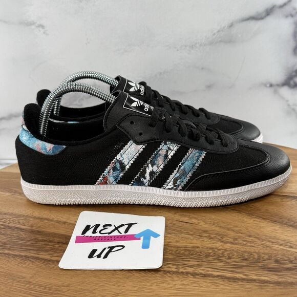 Men’s size 7-adidas Originals Samba Tie Dye Black Casual Low Top Sneakers